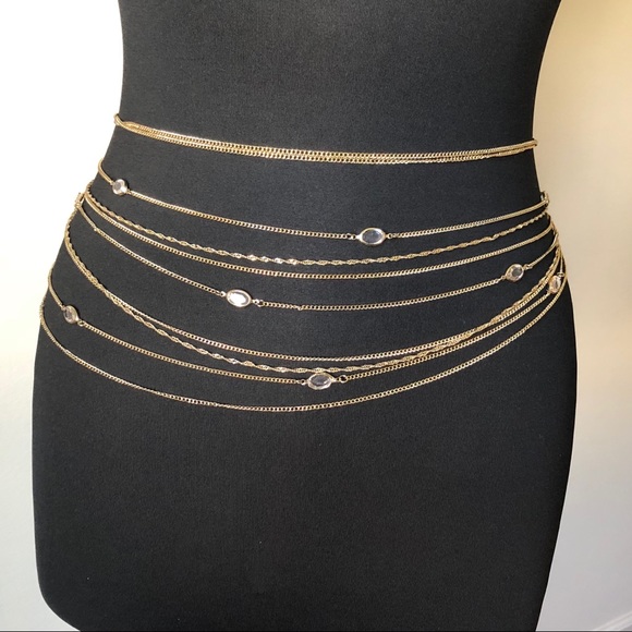 Accessories - KAVERI | Gold Chain Belt/Necklace